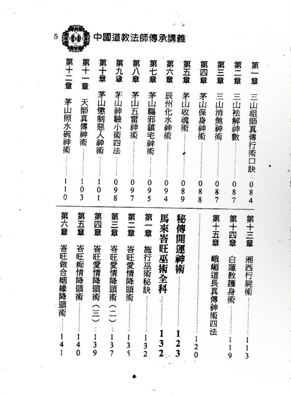 5米-法师必备《中国道教法师传承讲义》-五米古籍舍